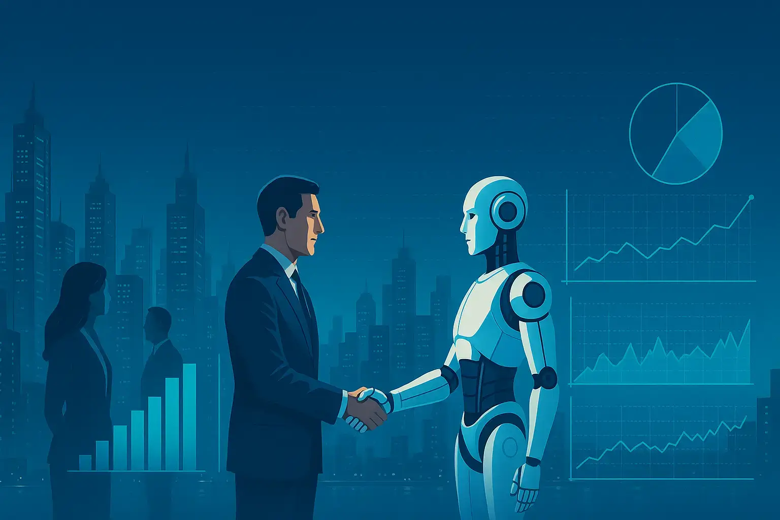 تعامل انسان و هوش مصنوعی در بازاریابی و فروش