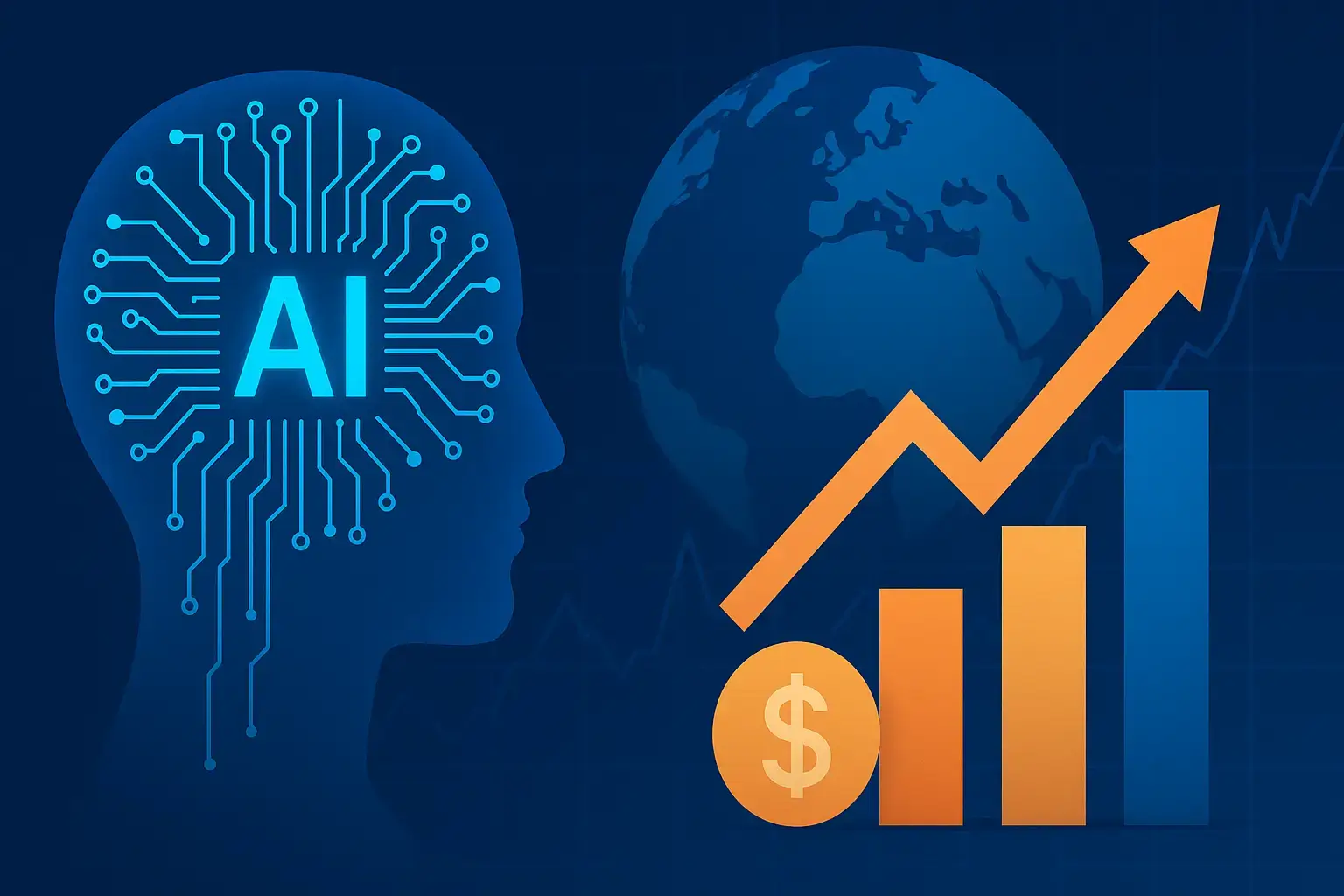 هوش مصنوعی و اقتصاد جهانی - تحلیلی بر اساس آخرین اخبار هوش مصنوعی - HooshRooz