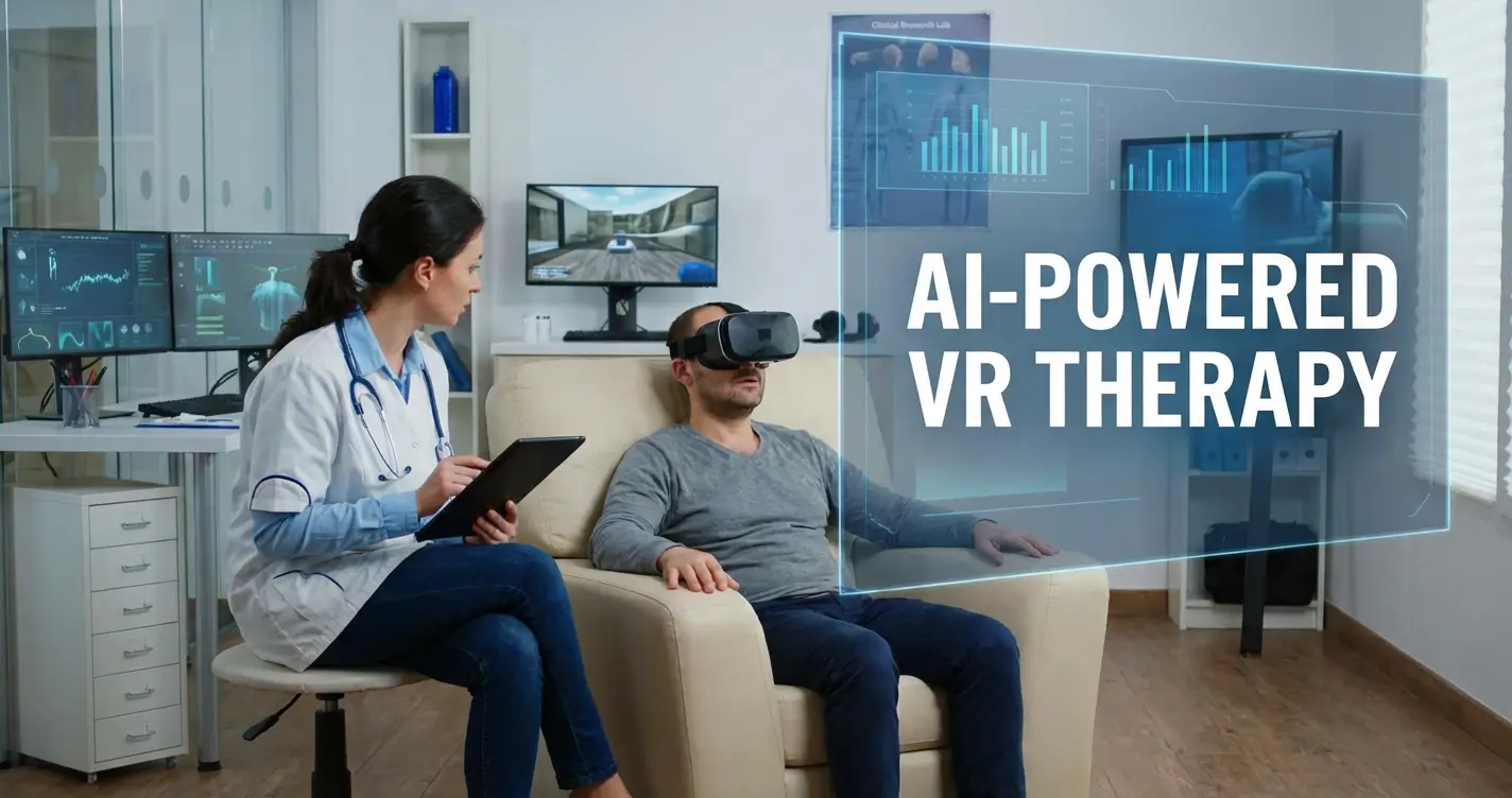 درمان اضطراب و فوبیا با ترکیب واقعیت مجازی و هوش مصنوعی