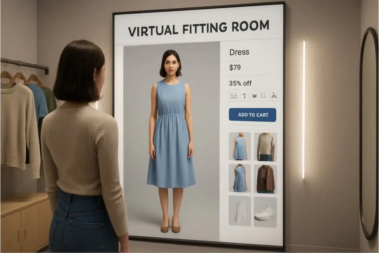 «Virtual Fitting Rooms نرخ بازگشت کالا را تا 40 درصد کاهش می‌دهند