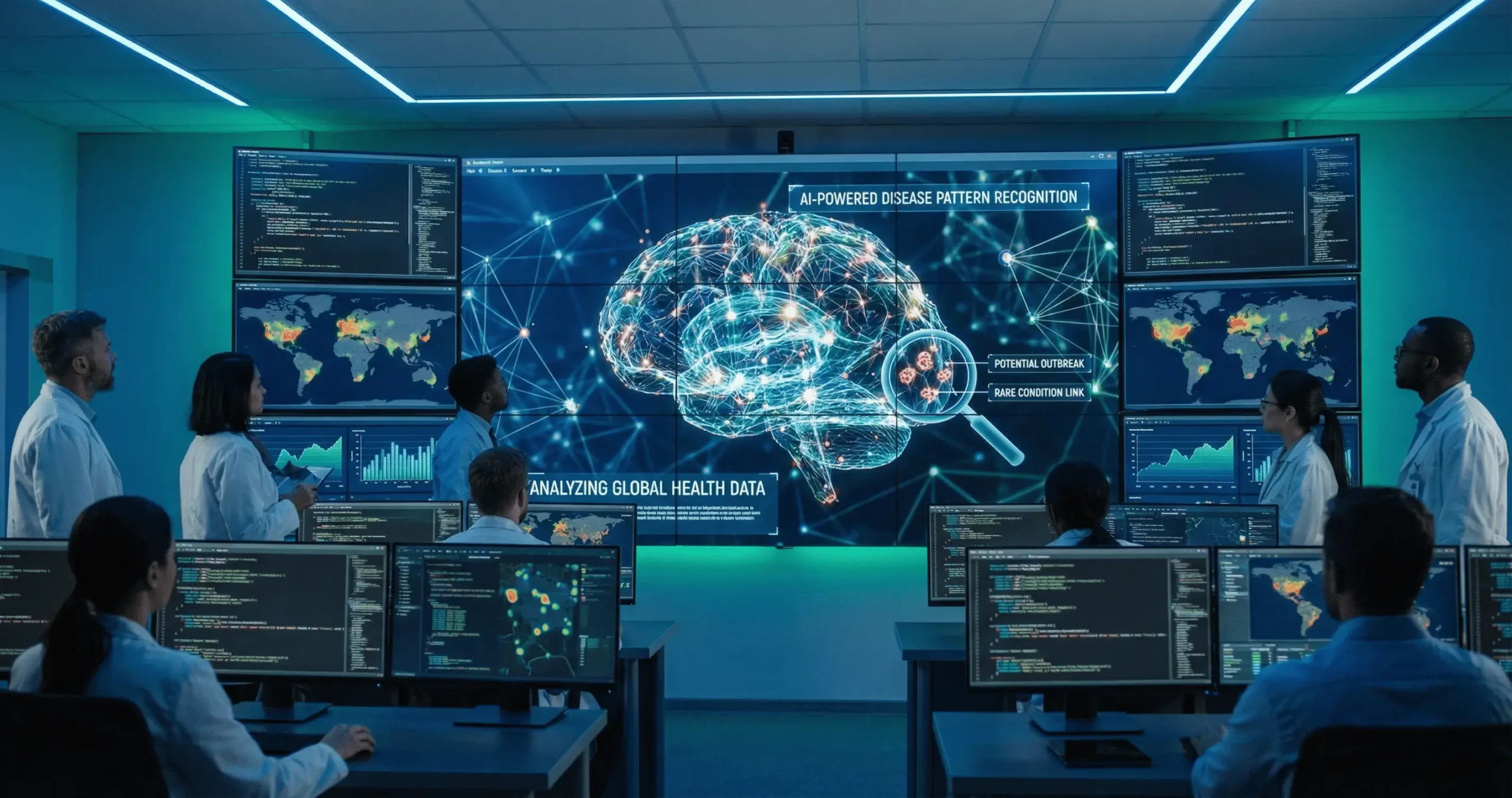 پلتفرمهای هوش مصنوعی با تحلیل دادههای کلان، به کشف الگوهای پنهان بیماری کمک میکنند