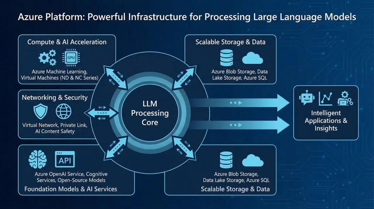 سرورهای ابری مایکروسافت آژور و پردازش هوش مصنوعی