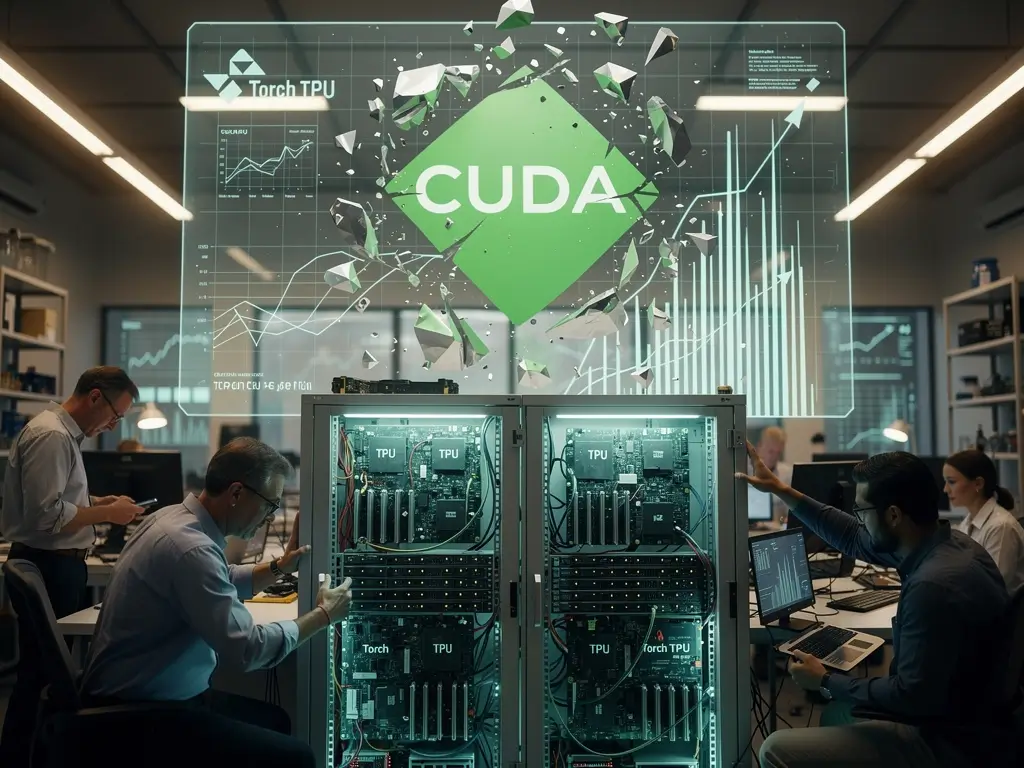 گوگل کلید رهایی از وابستگی به اکوسیستم نرمافزاری انویدیا را فراهم کرده است