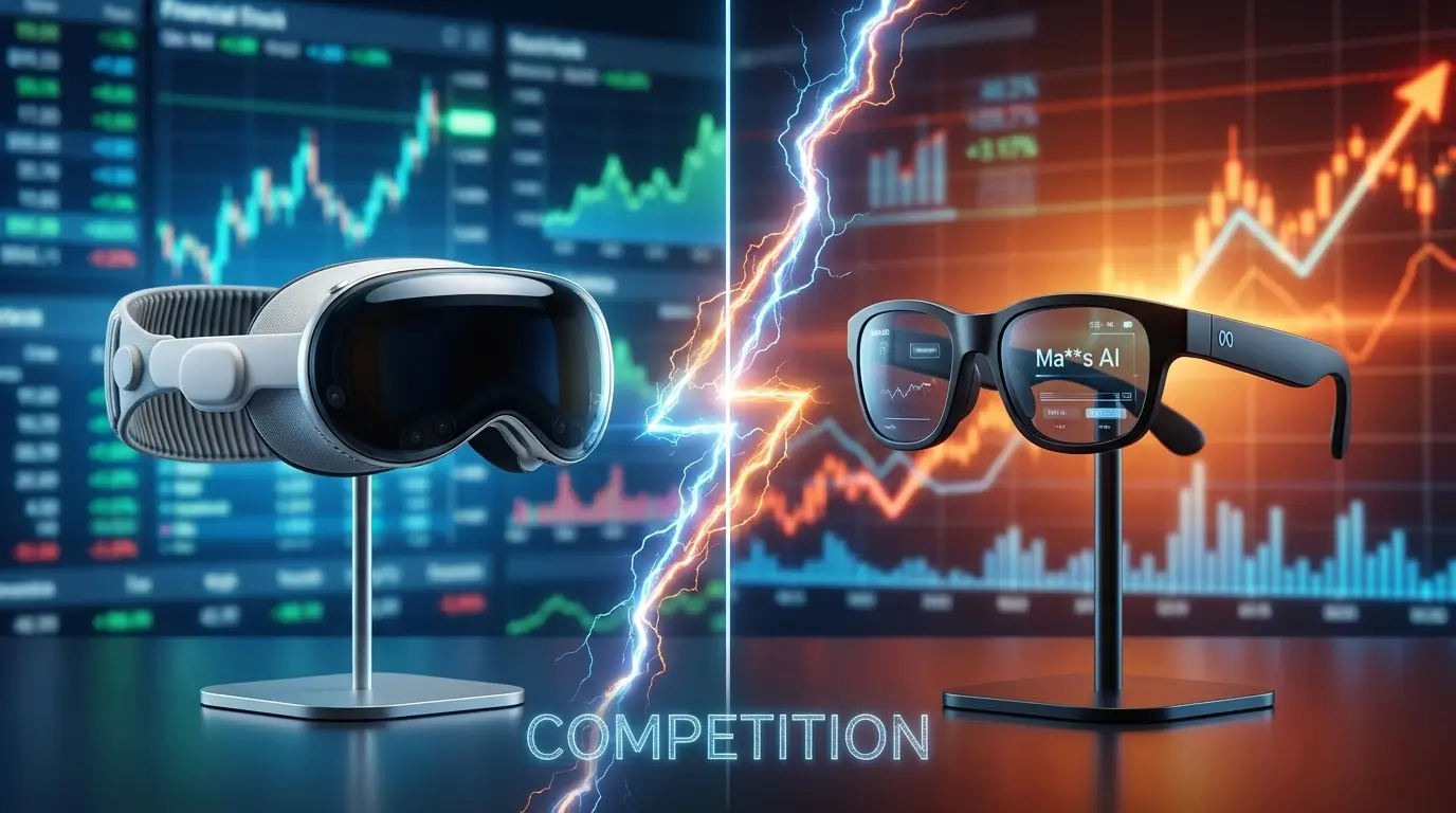 مقایسه بین عینکهای اپل ویژن پرو و اوریون متا، رقابت فناوری در فضای واقعیت افزوده را برجسته میکند