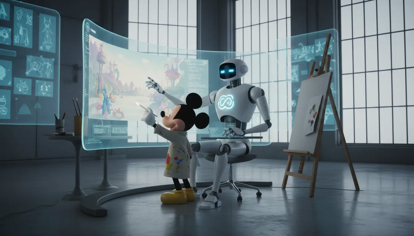 همکاری استراتژیک دیزنی و OpenAI برای تولید محتوای هوش مصنوعی