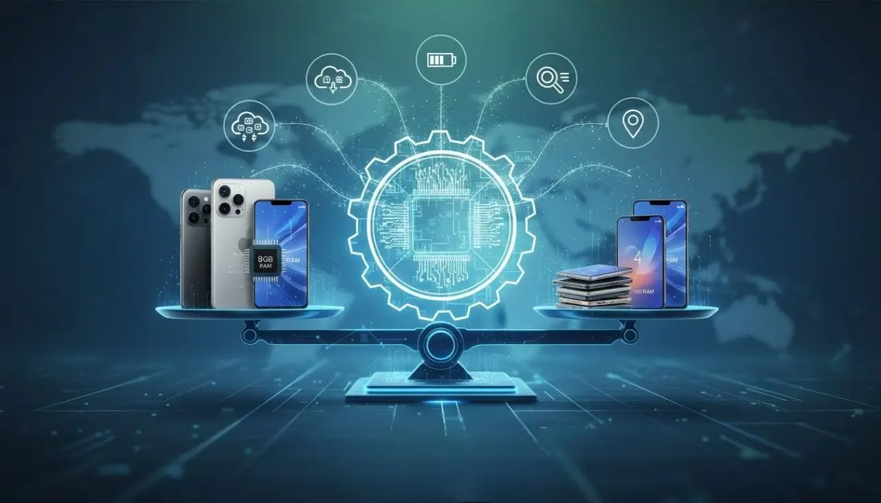 بازگشت گوشیهای هوشمند با رم ۴ گیگابایت و عقبگرد تکنولوژی موبایل