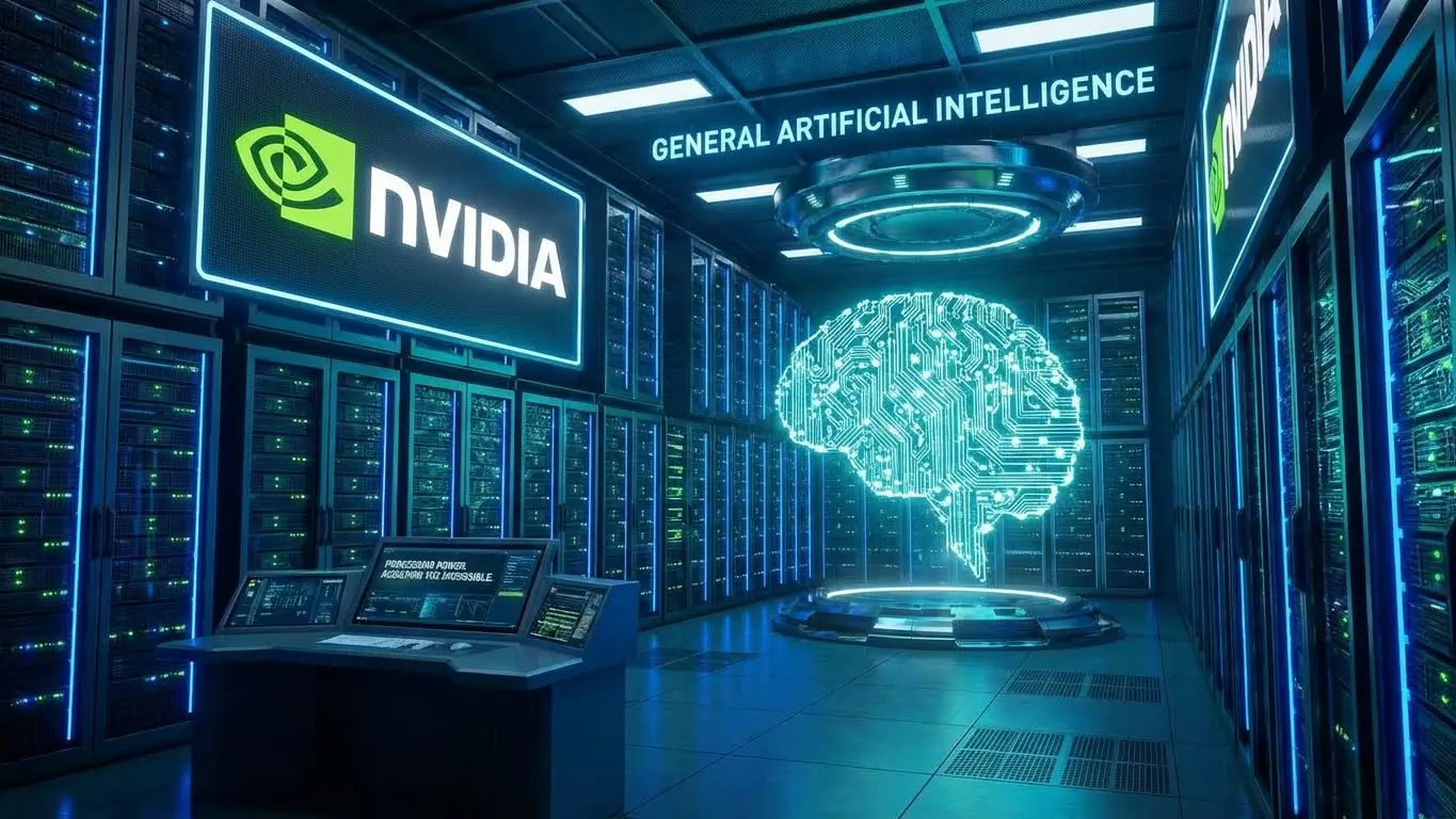 زیرساختهای سختافزاری انویدیا، قدرت پردازش لازم برای دستیابی به هوش مصنوعی عمومی را فراهم میکنند