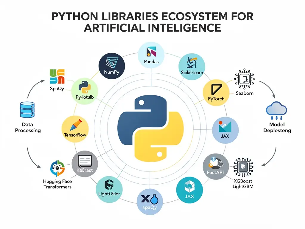 اکوسیستم کتابخانههای پایتون برای هوش مصنوعی