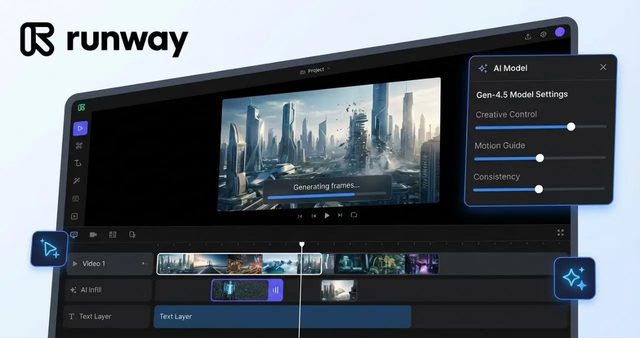 معرفی Runway ML: انقلاب هوش مصنوعی در ویرایش ویدیو و هنر دیجیتال