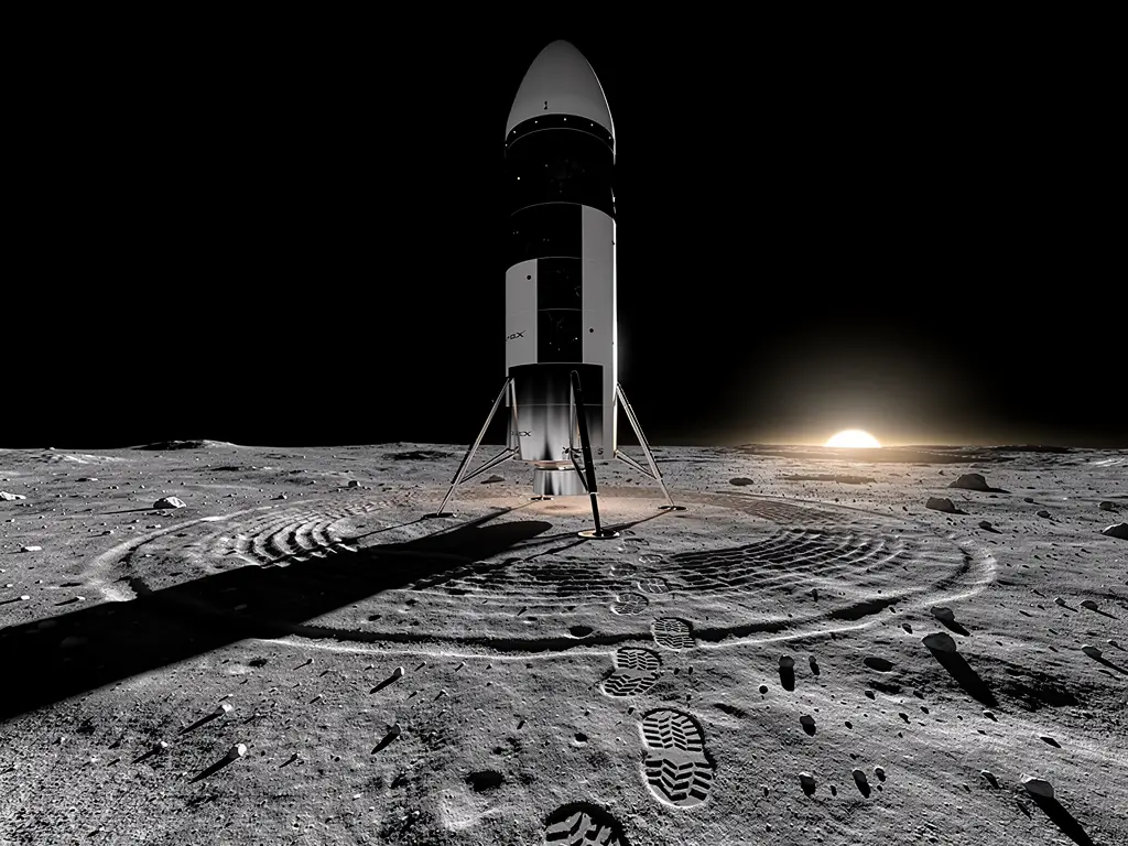 فضاپیمای استارشیپ، ابزار اسپیسایکس برای ساختن آینده روی ماه