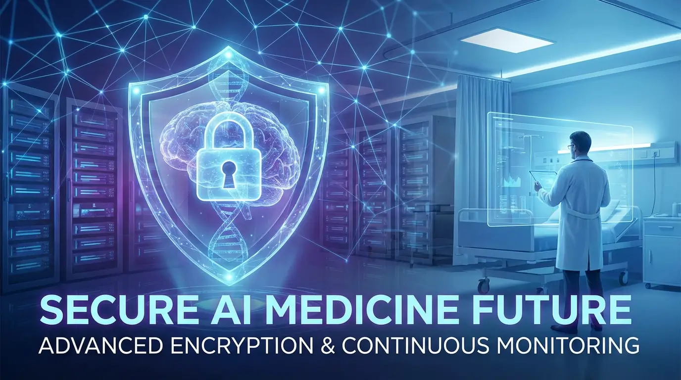 تضمین آینده‌ای امن برای پزشکی هوش مصنوعی با رمزنگاری پیشرفته و نظارت مستمر