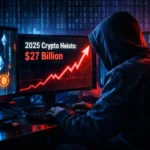 فوری: سال ۲۰۲۵، رکورد تاریخ سرقت ارز دیجیتال شکسته شد؛ بیش از ۲۷ میلیارد دلار به جیب هکرها رفت!