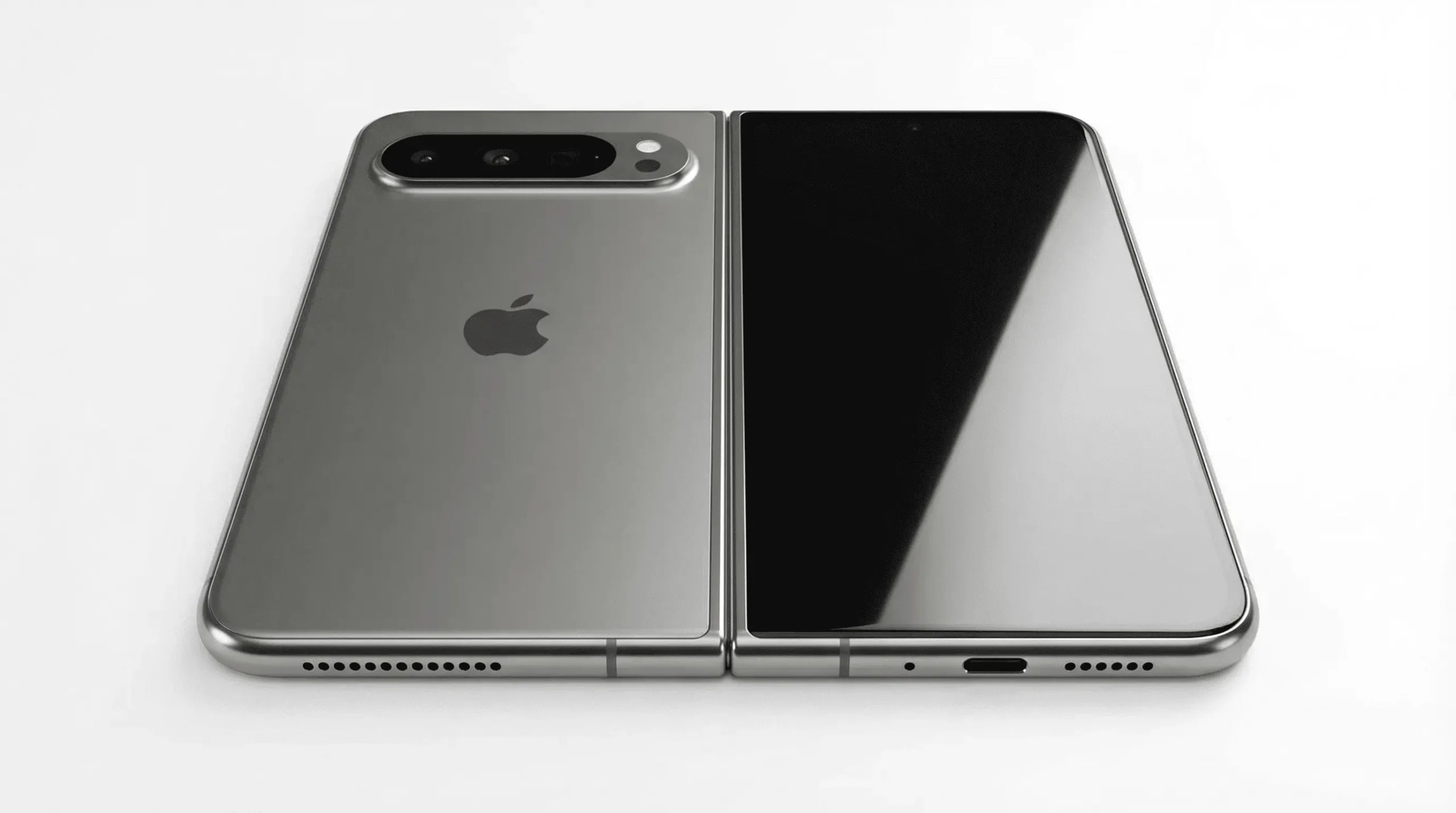 اتحاد تاریخی اپل و سامسونگ دیسپلی برای ساخت اولین آیفون تاشو با نمایشگر OLED بدون نقص