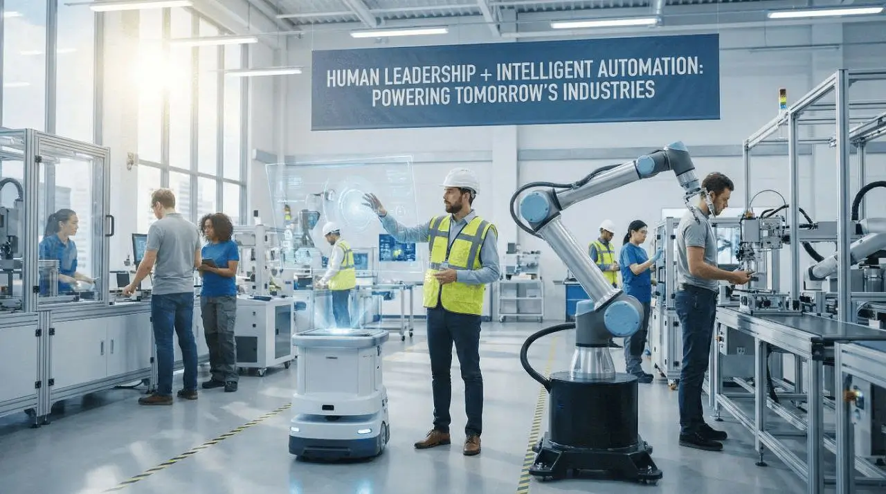عصر جدید فناوری؛ تلفیق رهبری انسانی با توانمندی رباتهای هوشمند در صنایع