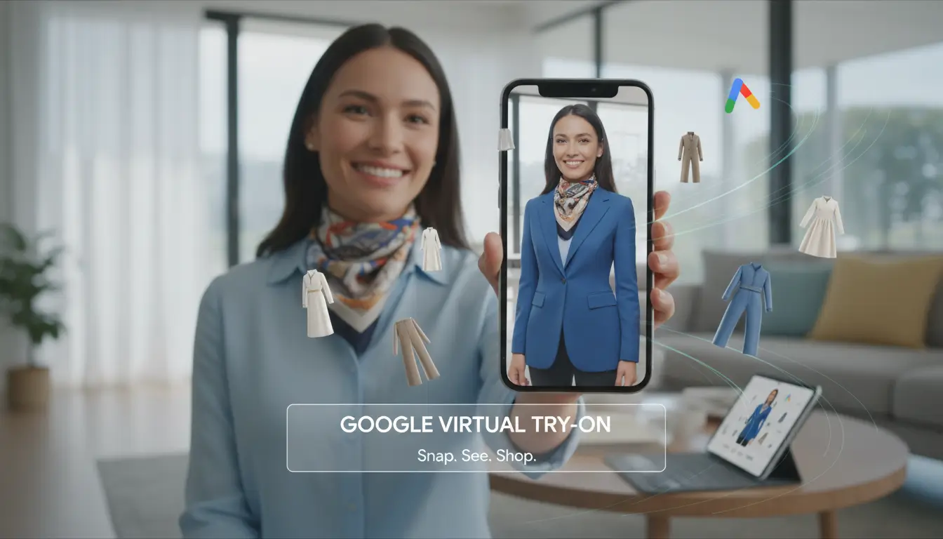 انقلاب در خرید آنلاین؛ گوگل امکان پرو لباس با یک سلفی ساده را فراهم کرد