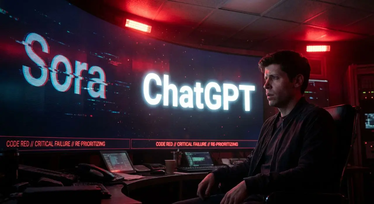 فرمان ایست سم آلتمن: توقف جاهطلبیهای ویدیویی Sora برای نجات و بقای ChatGPT