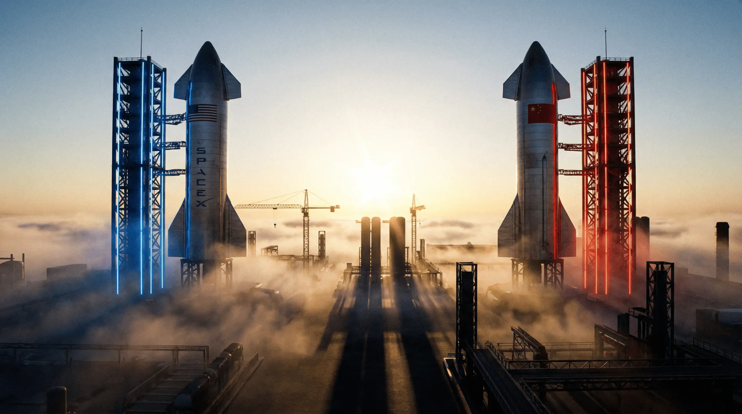 رقابت موشکهای استارشیپ چینی و اسپیسایکس در فضا