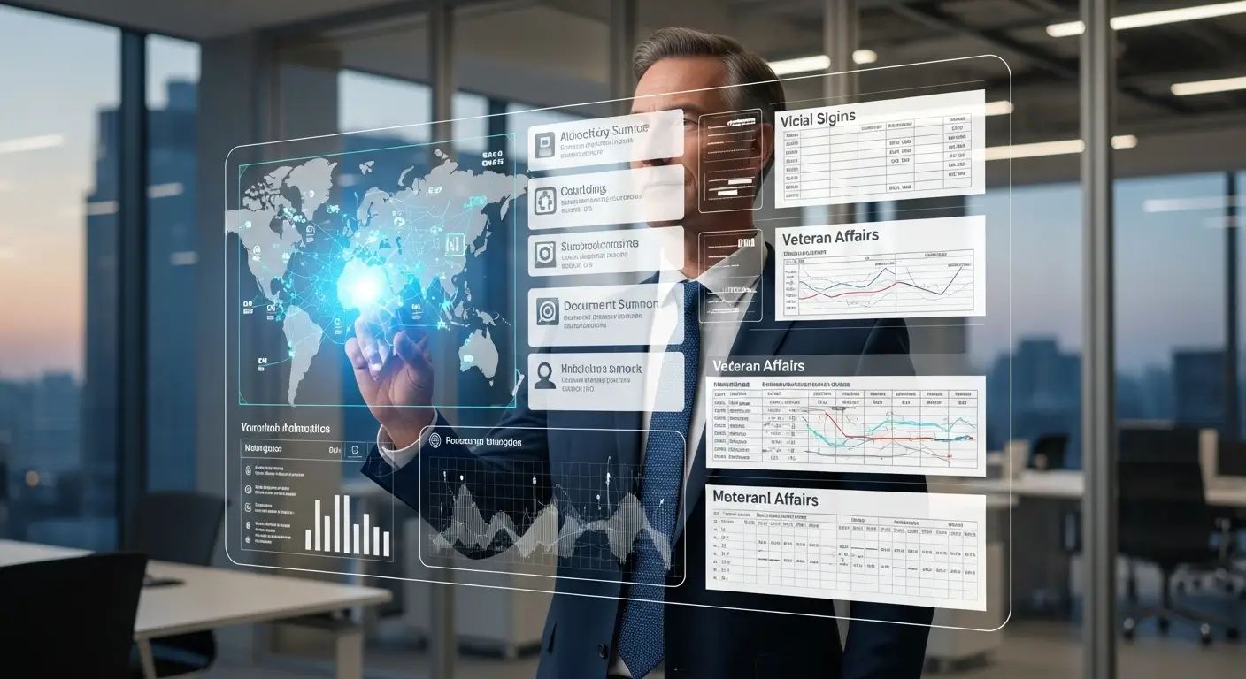 یک کارمند دولتی که از هوش مصنوعی مولد OpenAI از طریق پلتفرم Leidos برای بهرهوری اداری استفاده میکند