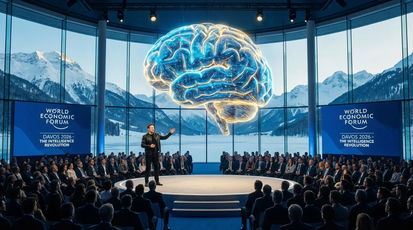 تسلط مدیران فناوری بر مجمع جهانی اقتصاد داووس ۲۰۲۶ و نمایش نمادین هوش مصنوعی