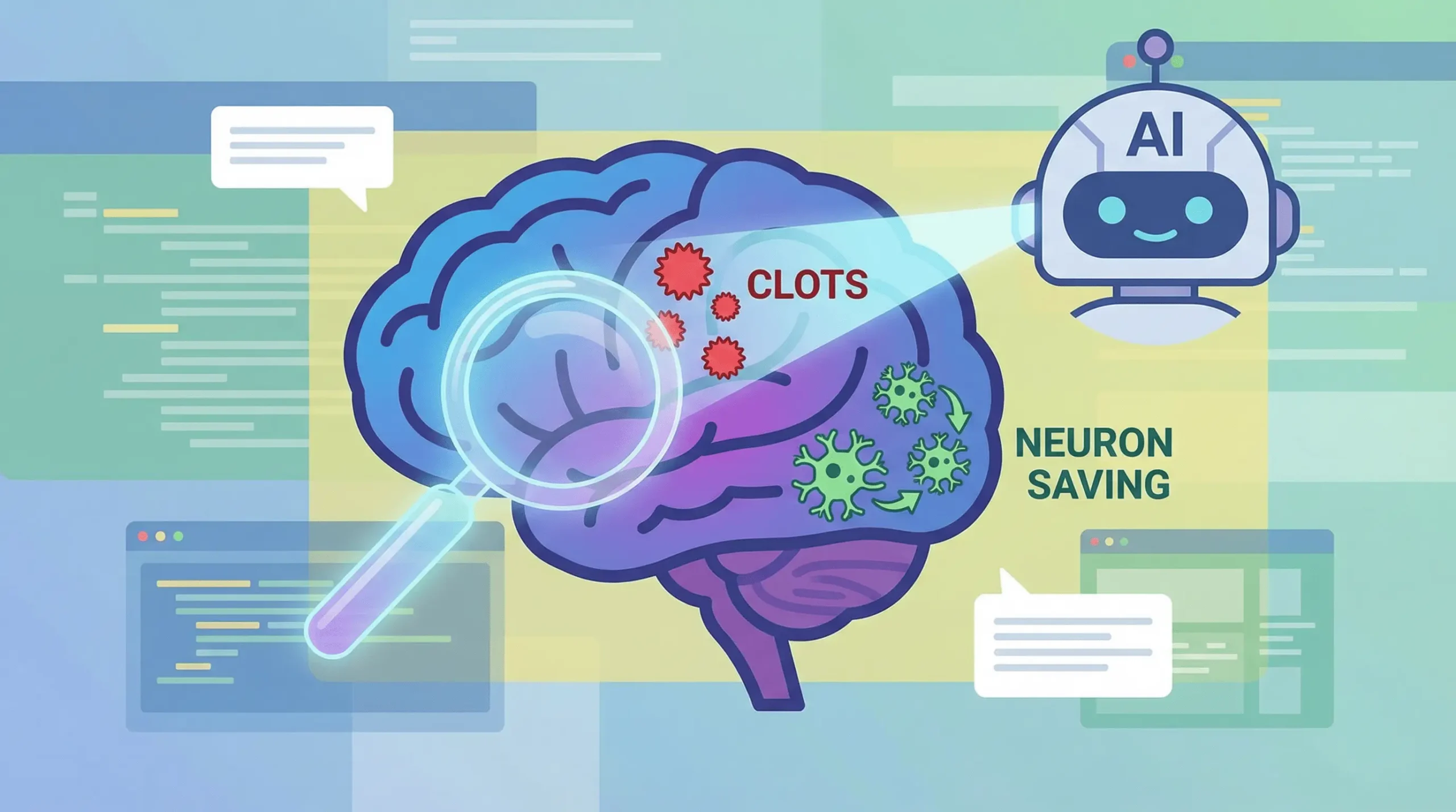الگوریتم‌های هوش مصنوعی مغز انسان را اسکن می‌کنند تا لخته‌های خون ناشی از سکته مغزی را تشخیص داده و نورون‌ها را نجات دهند